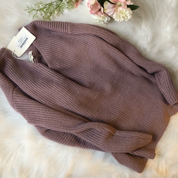 Miracle Sweaters - Miracle Clothing Twist Back Sweater